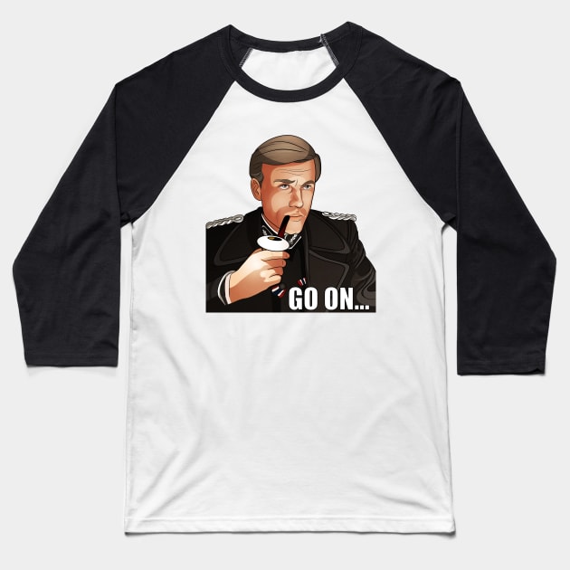 Go On Baseball T-Shirt by VermilionBlond